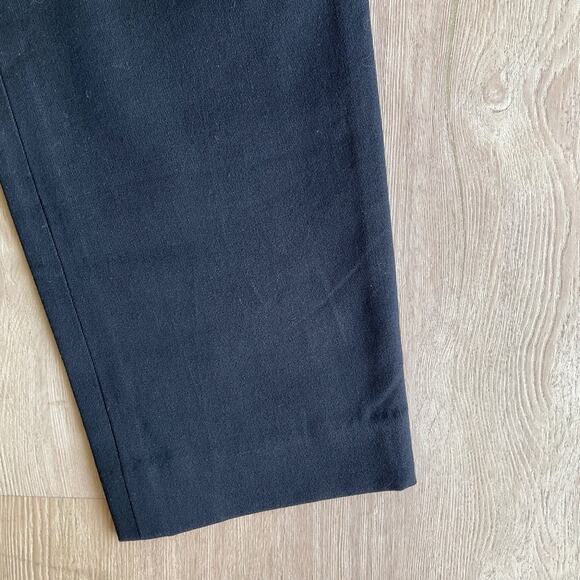 J. Crew Factory Winnie pant in stretch cotton blend black ankle pant side zip 14 - Picture 10 of 14